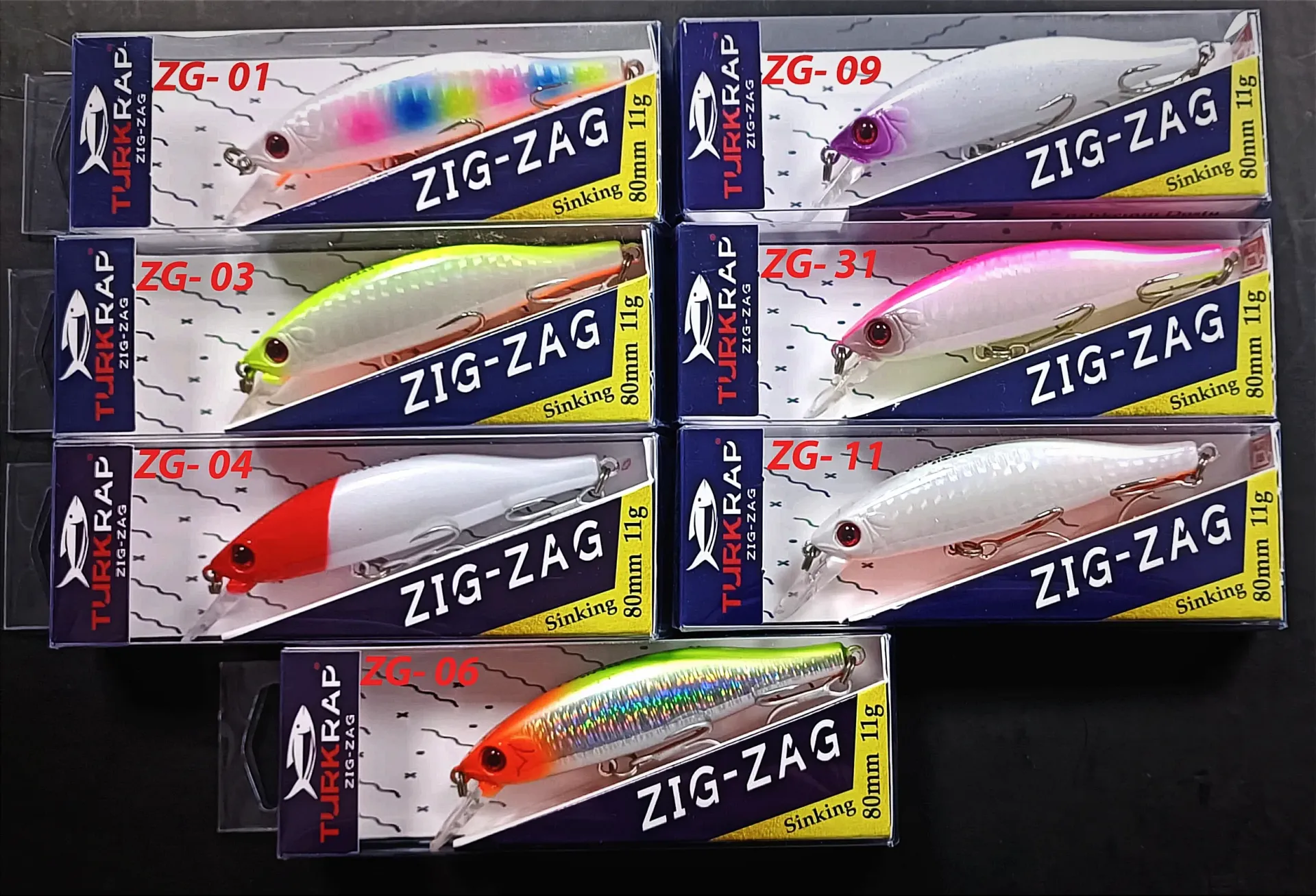 TURKRAP ZİG- ZAG 80S 11gr ATS Sistem Sinking